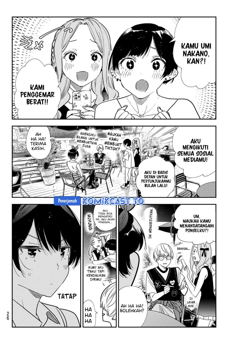 Kanojo Okarishimasu Bab 427 halaman 13