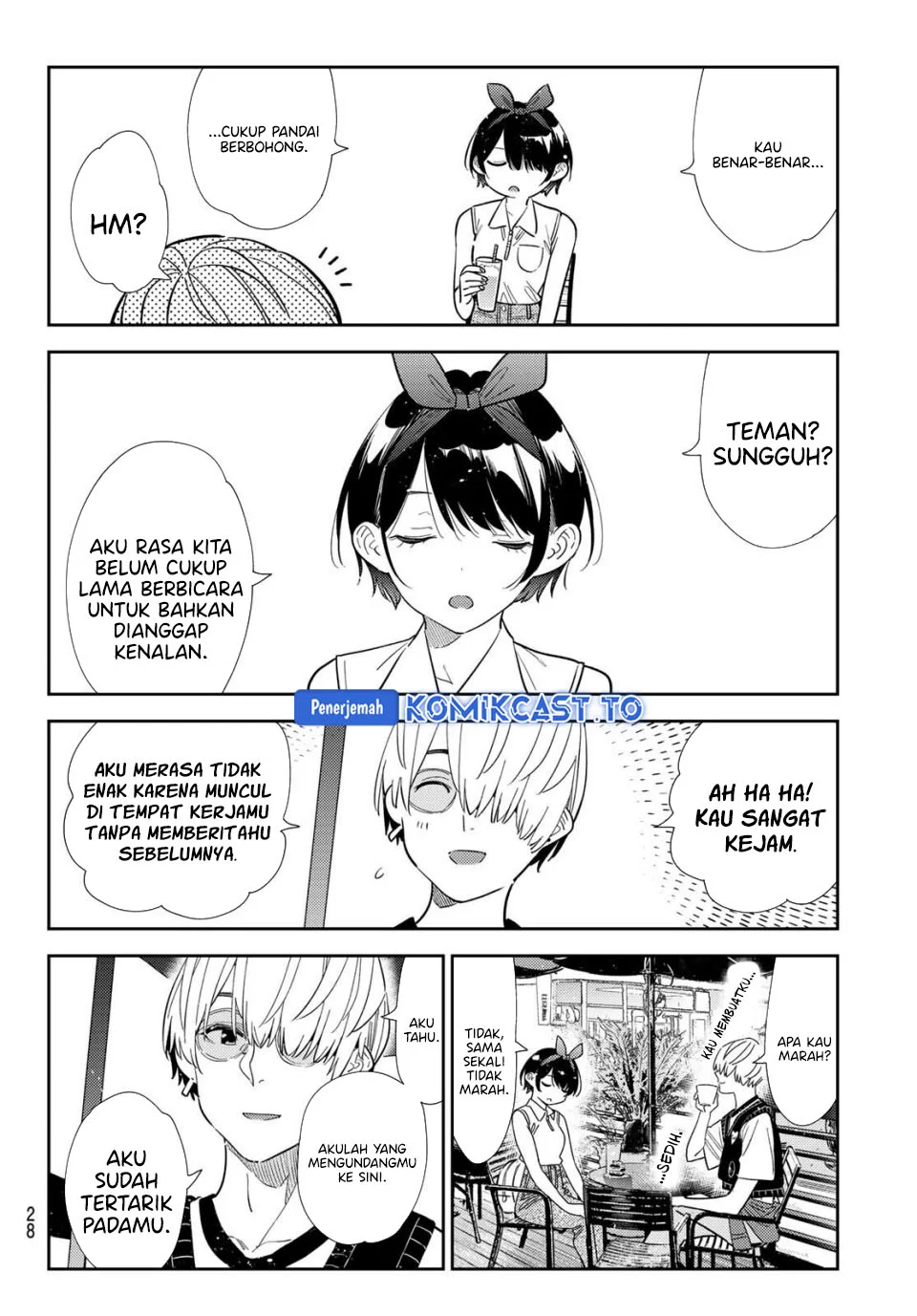 Kanojo Okarishimasu Bab 427 halaman 15