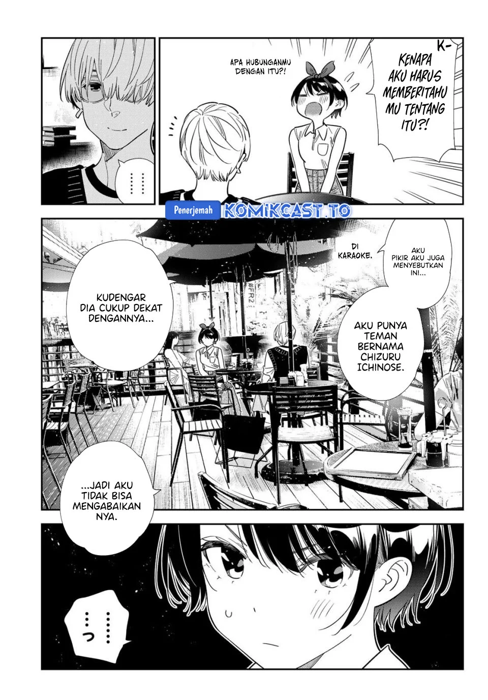 Kanojo Okarishimasu Bab 427 halaman 18