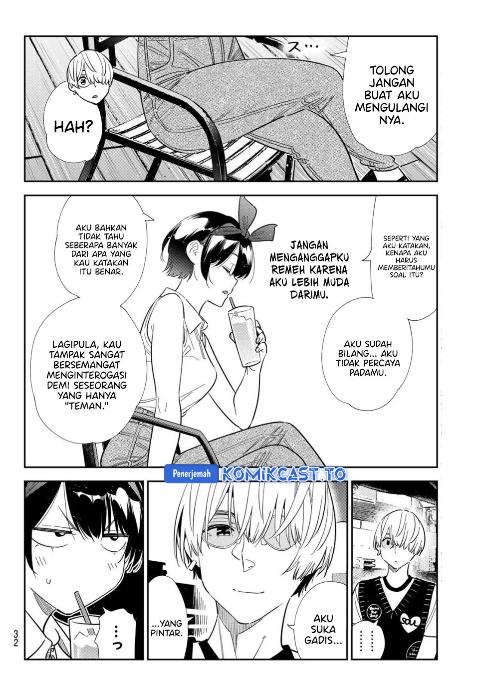 Kanojo Okarishimasu Bab 427 halaman 19