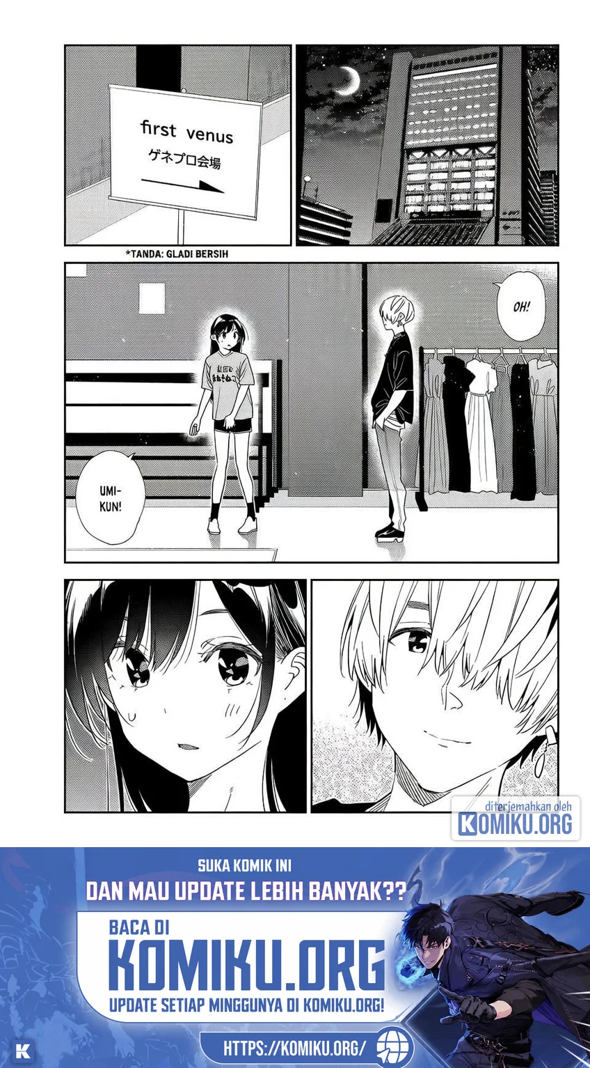 Kanojo Okarishimasu Bab 436 halaman 1