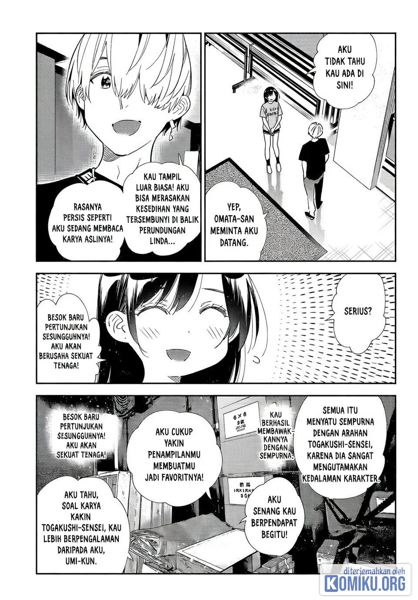 Kanojo Okarishimasu Bab 436 halaman 3