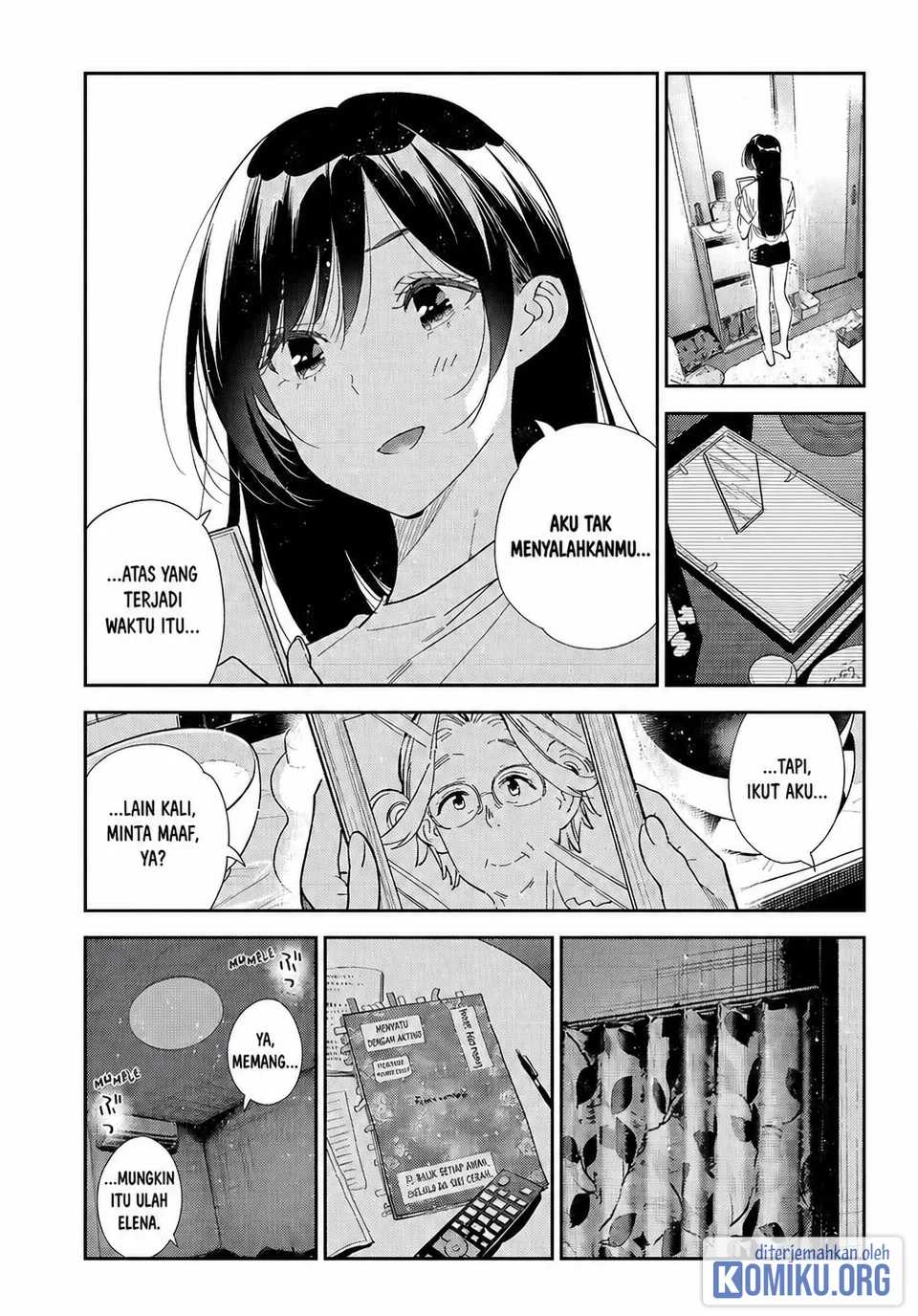 Kanojo Okarishimasu Bab 436 halaman 13