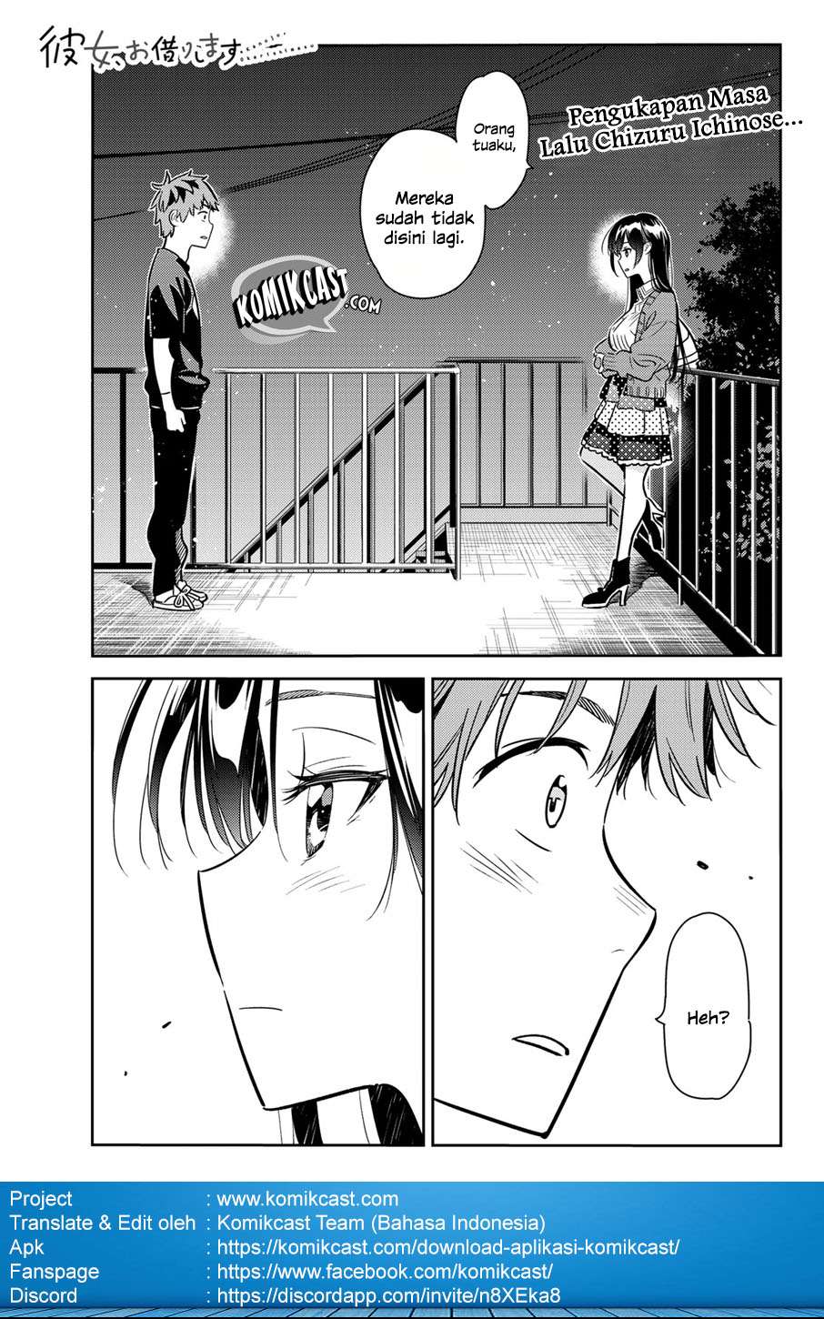 Kanojo Okarishimasu Bab 61 halaman 2