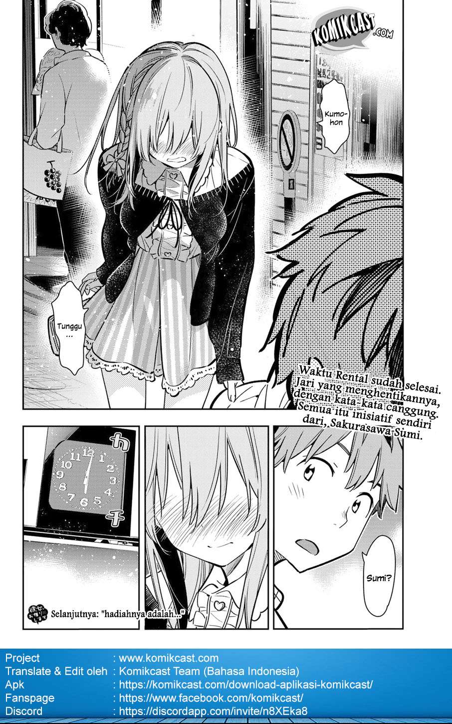 Kanojo Okarishimasu Bab 68 halaman 22