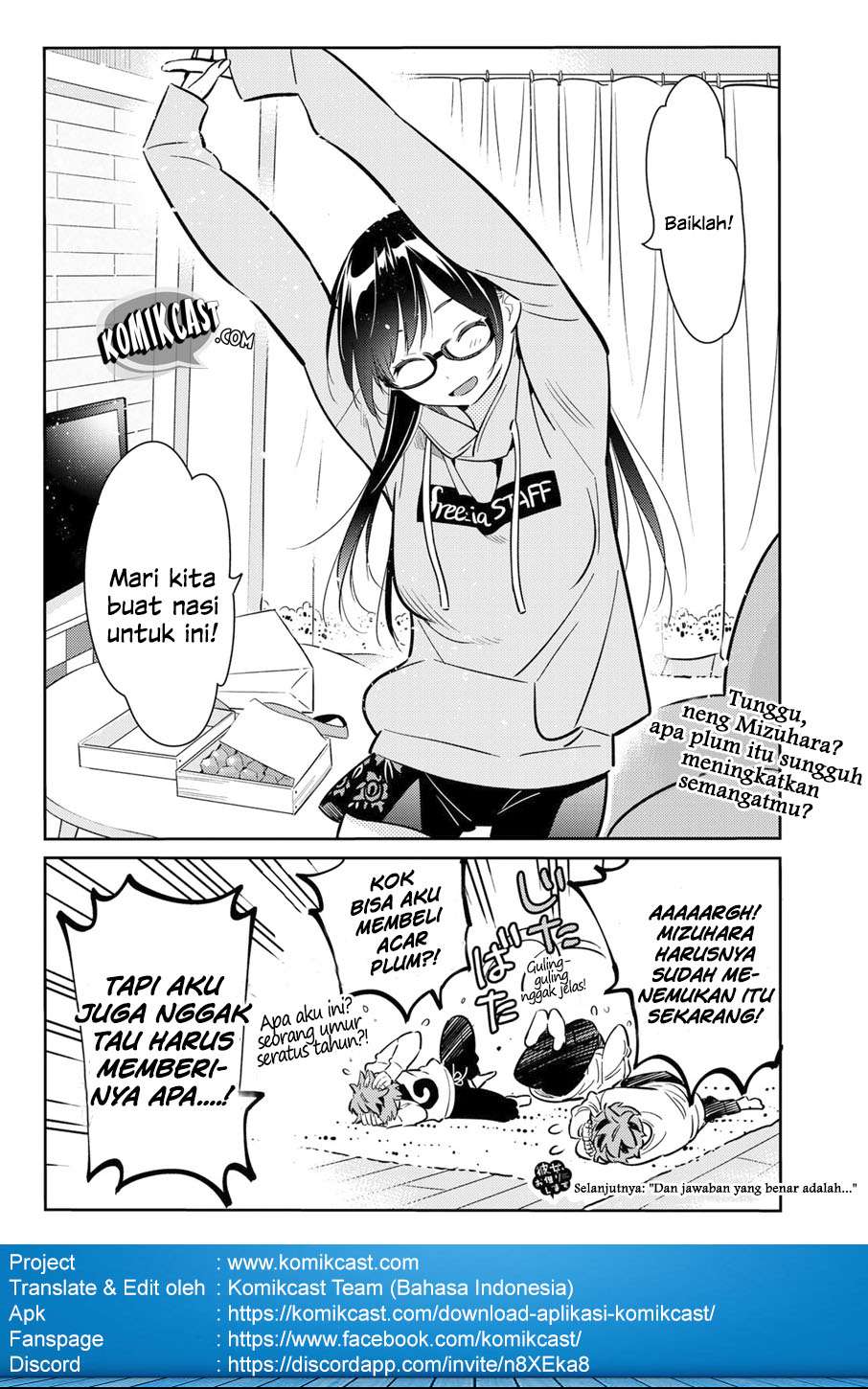 Kanojo Okarishimasu Bab 69 halaman 22
