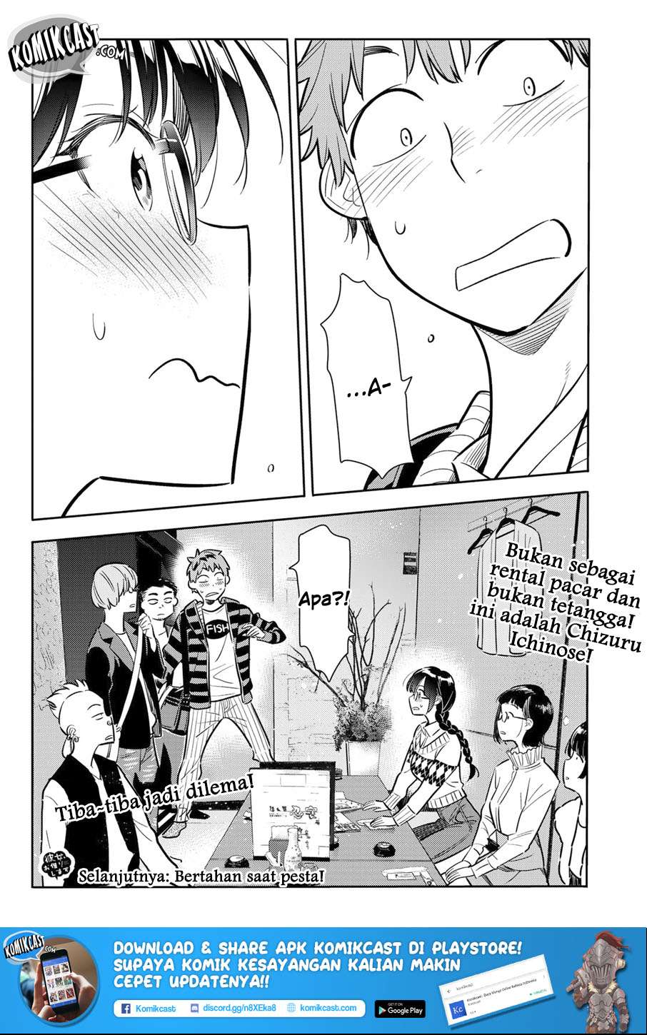 Kanojo Okarishimasu Bab 70 halaman 22