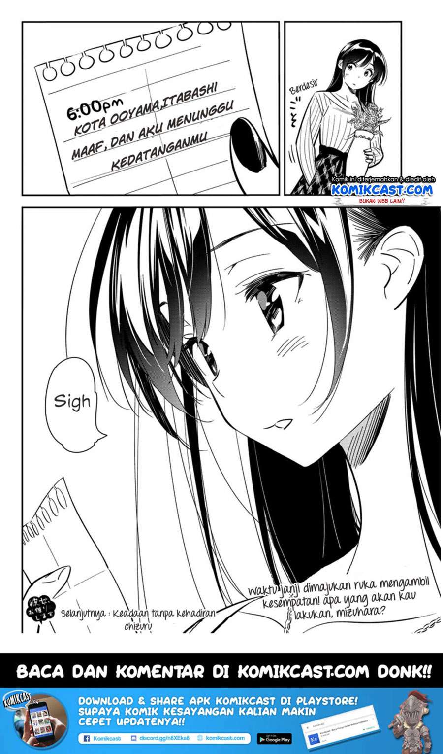 Kanojo Okarishimasu Bab 84 halaman 22