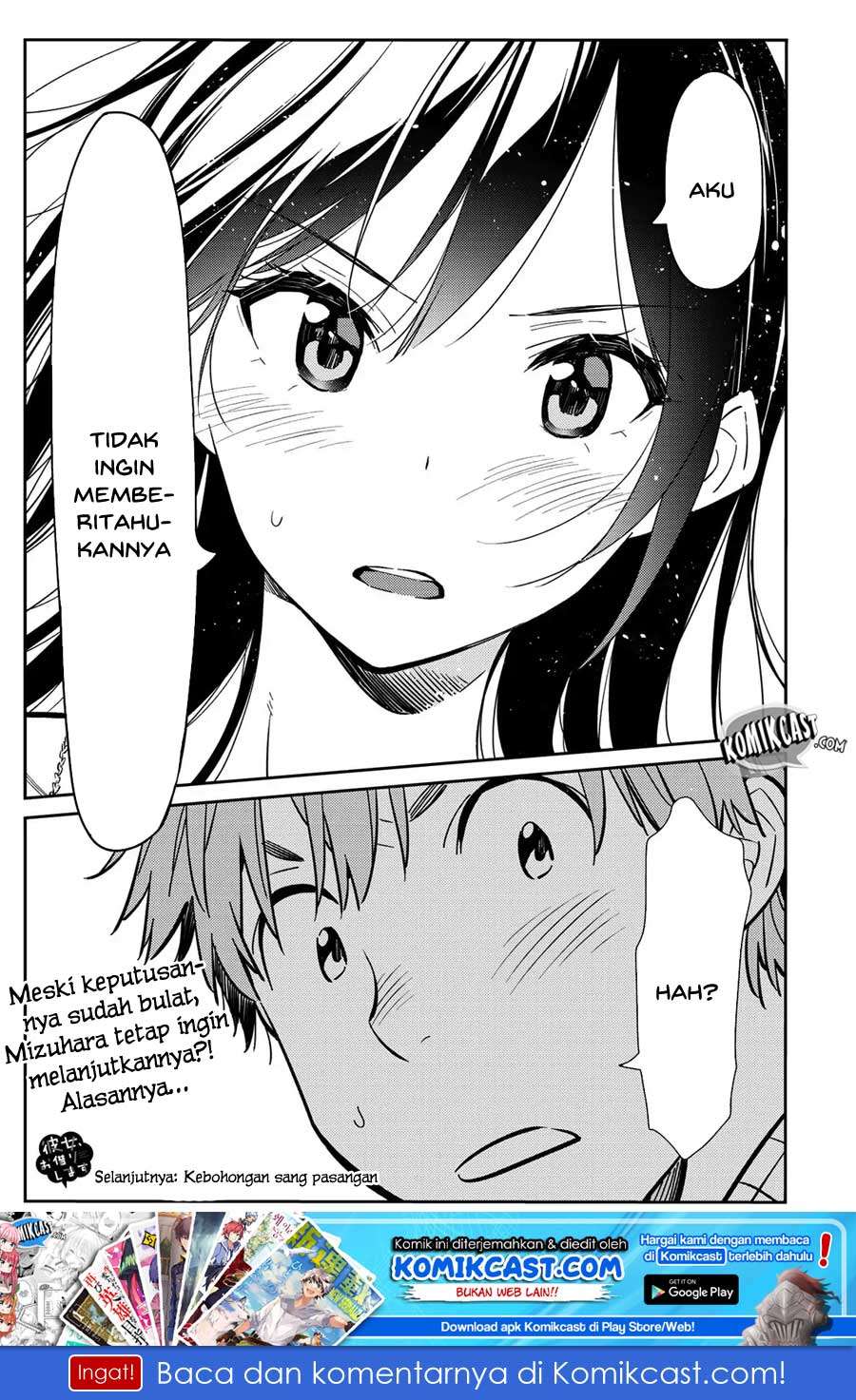 Kanojo Okarishimasu chapter 90 halaman 21