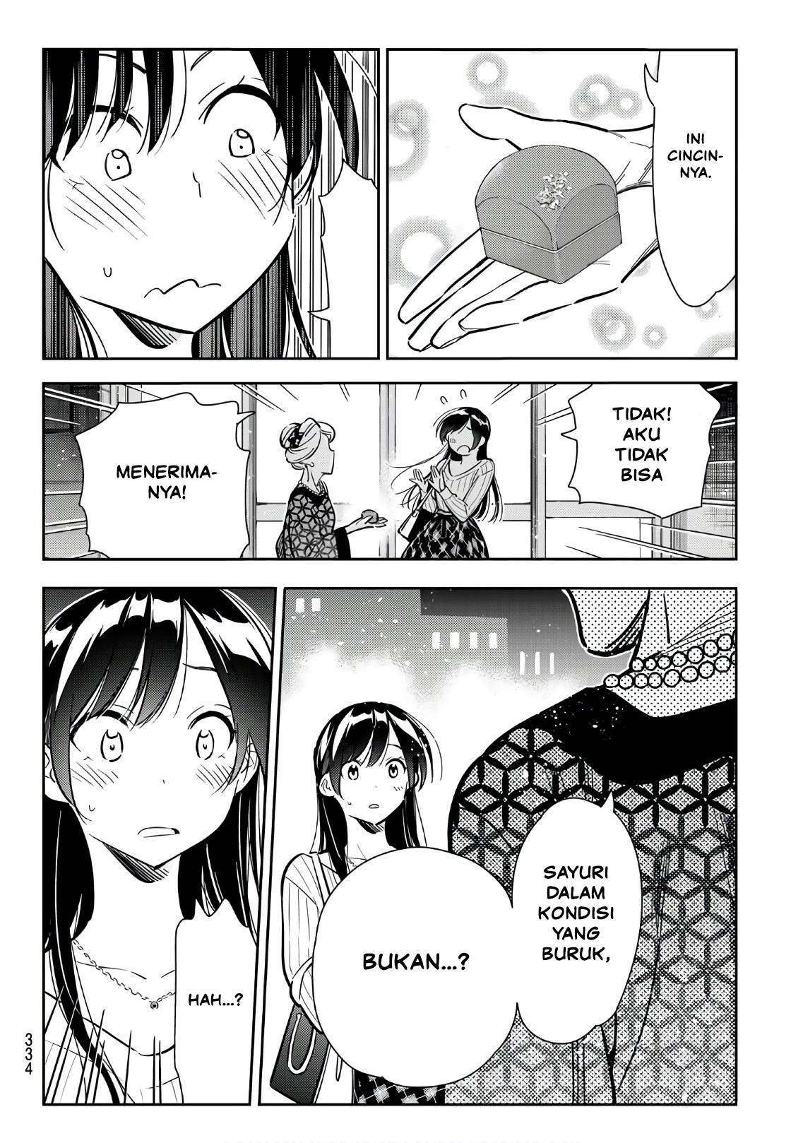 Kanojo Okarishimasu Bab 91 halaman 14