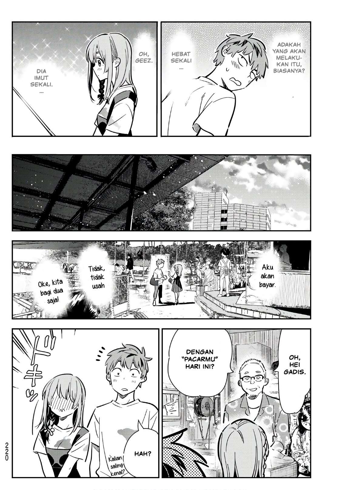 Kanojo Okarishimasu Bab 96 halaman 17