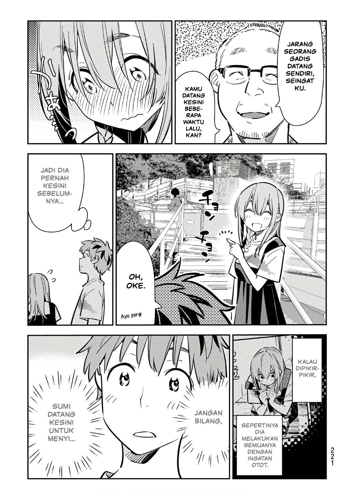 Kanojo Okarishimasu Bab 96 halaman 18