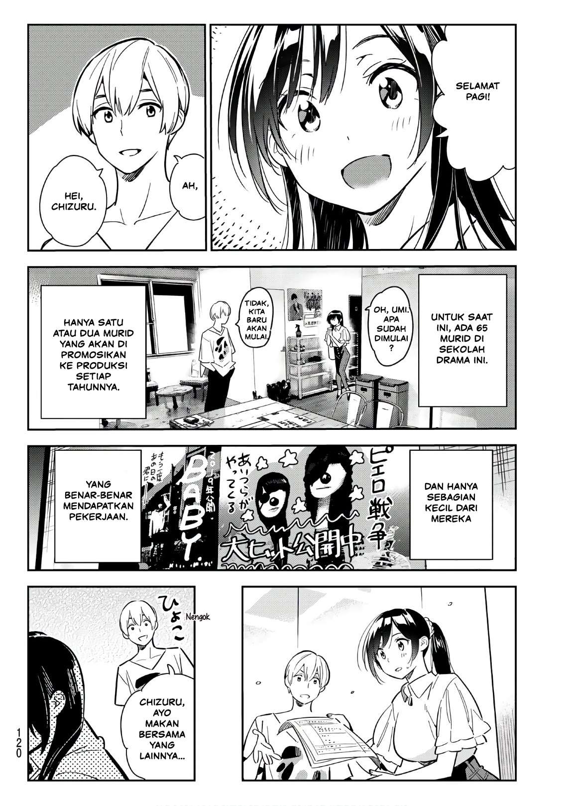 Kanojo Okarishimasu chapter 99 halaman 9
