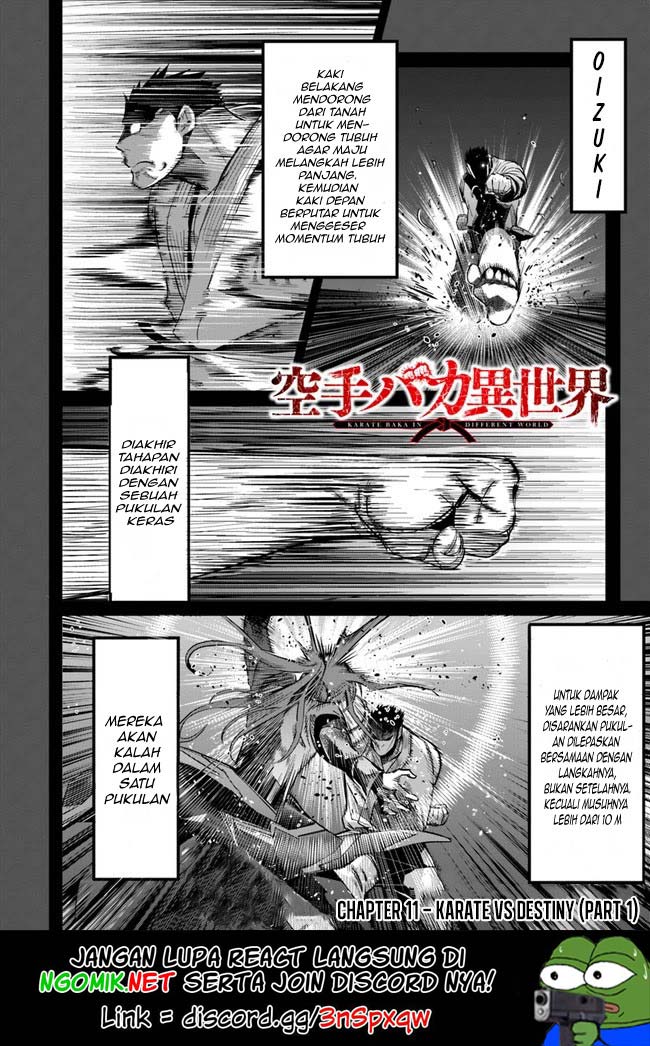 Karate Baka Isekai Bab 11.1 halaman 2