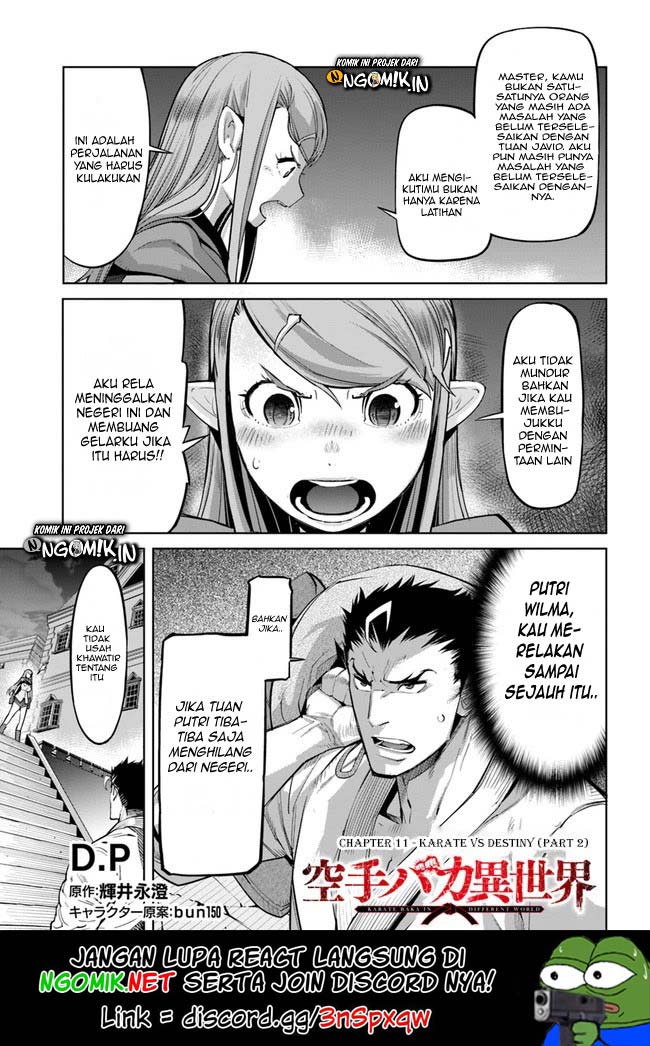 Karate Baka Isekai chapter 11.2 halaman 2