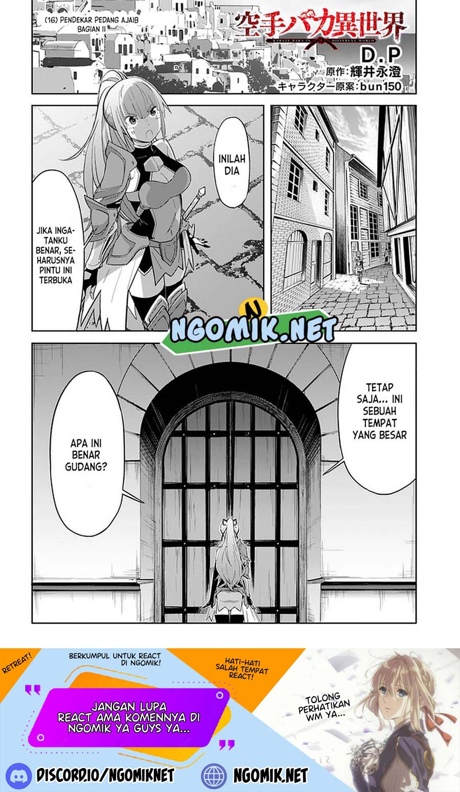 Karate Baka Isekai Bab 16.2 halaman 2