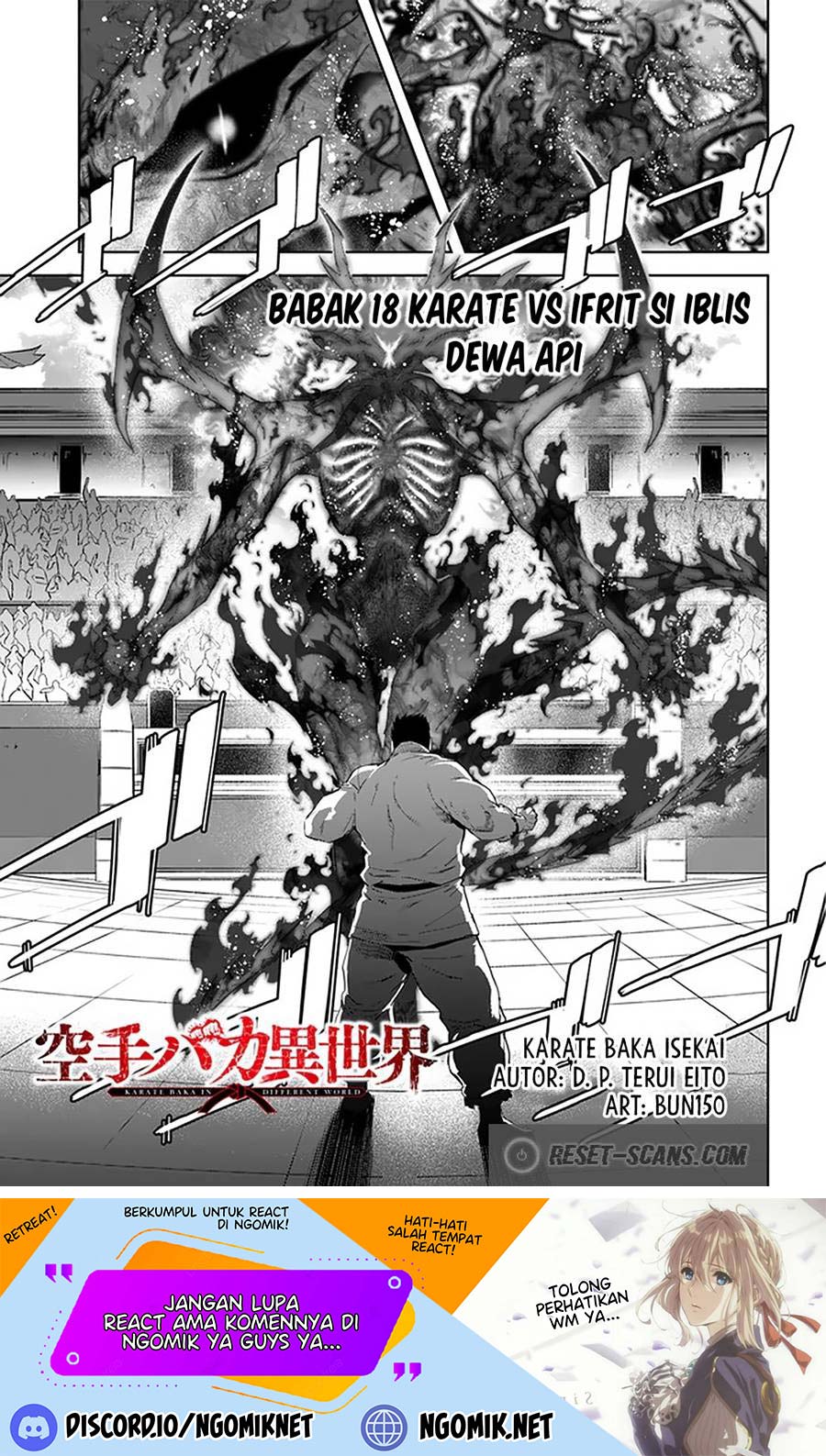 Karate Baka Isekai Bab 18.2 halaman 2