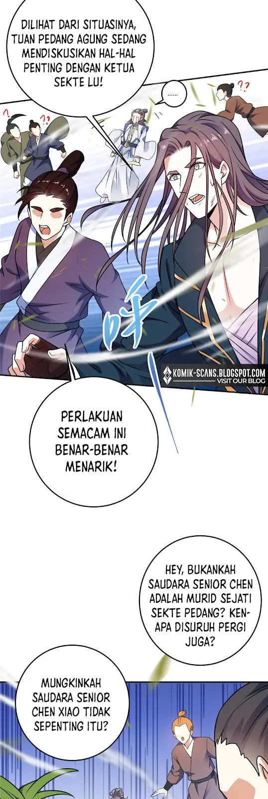 Keep A Low Profile, Sect Leader Bab 137 halaman 5