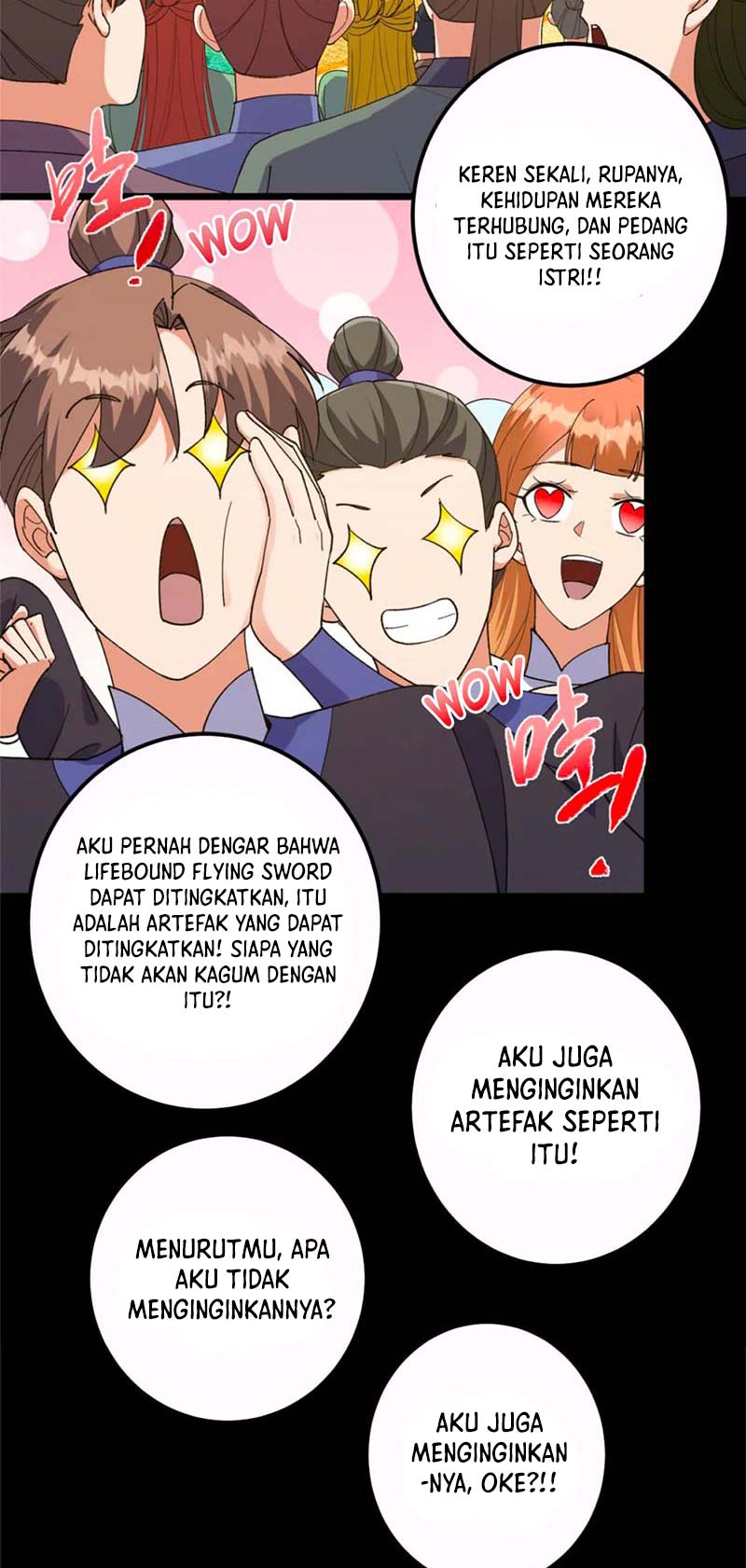 Keep A Low Profile, Sect Leader Bab 392 halaman 9