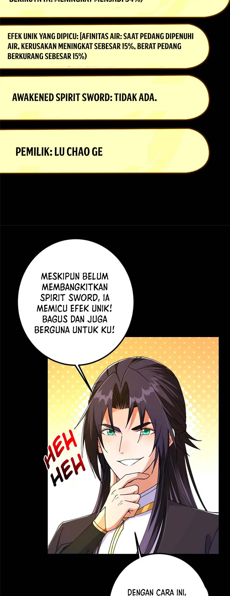 Keep A Low Profile, Sect Leader Bab 392 halaman 35