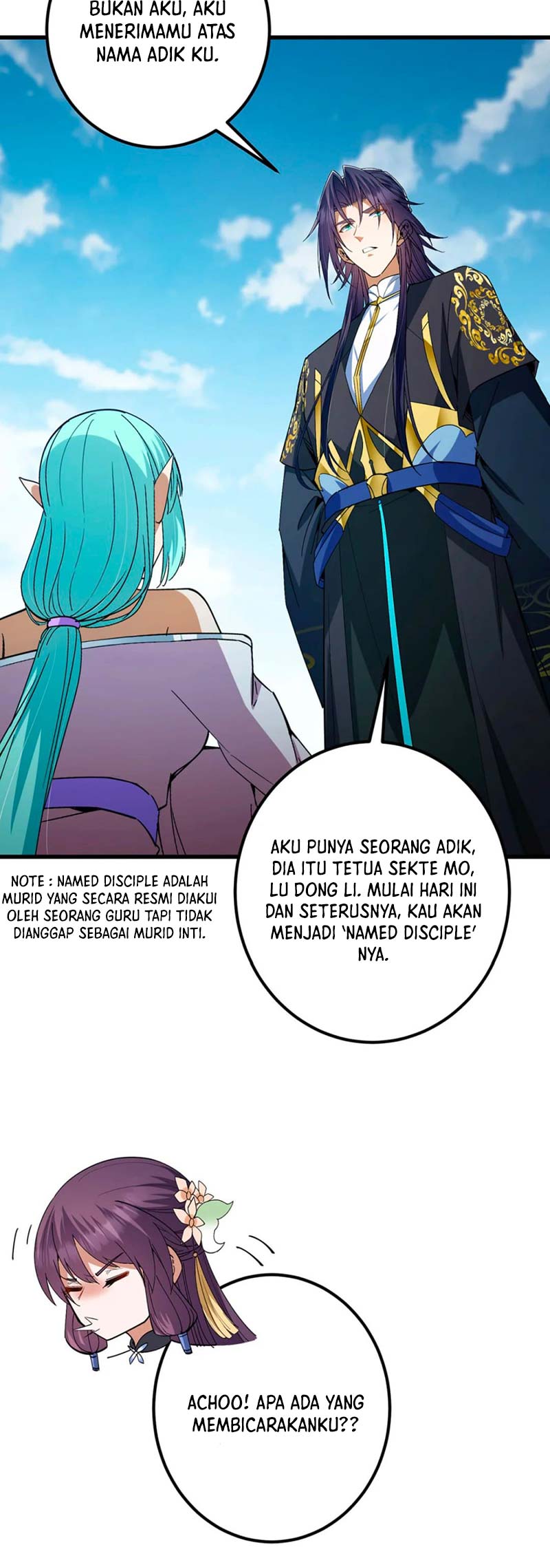 Keep A Low Profile, Sect Leader chapter 406 halaman 21