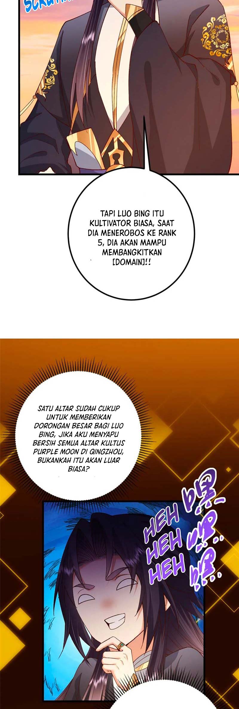 Keep A Low Profile, Sect Leader Bab 408 halaman 22