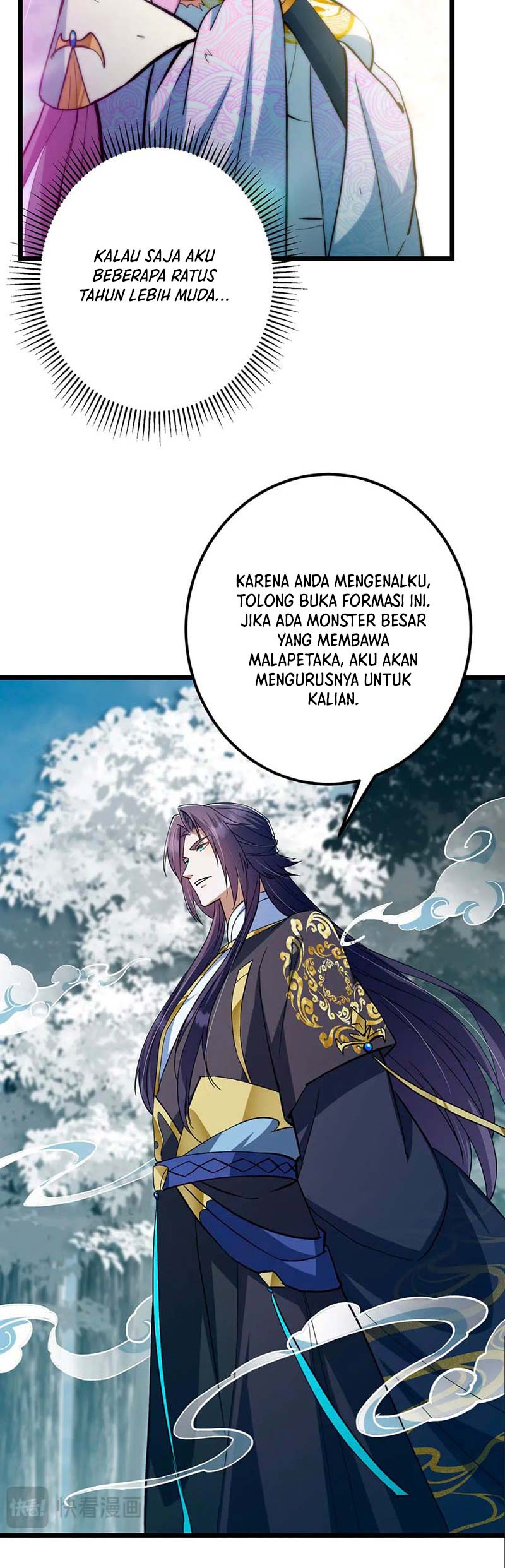 Keep A Low Profile, Sect Leader Bab 413 halaman 8