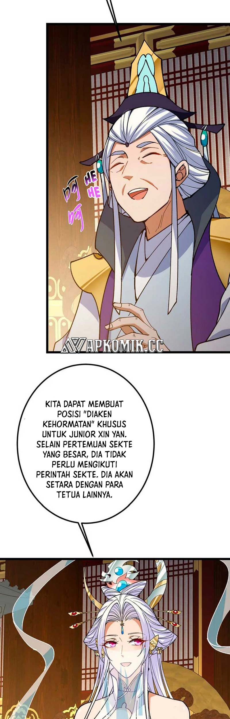 Keep A Low Profile, Sect Leader Bab 418 halaman 60