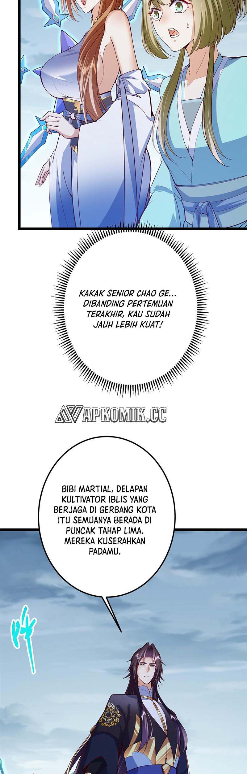 Keep A Low Profile, Sect Leader Bab 495 halaman 18