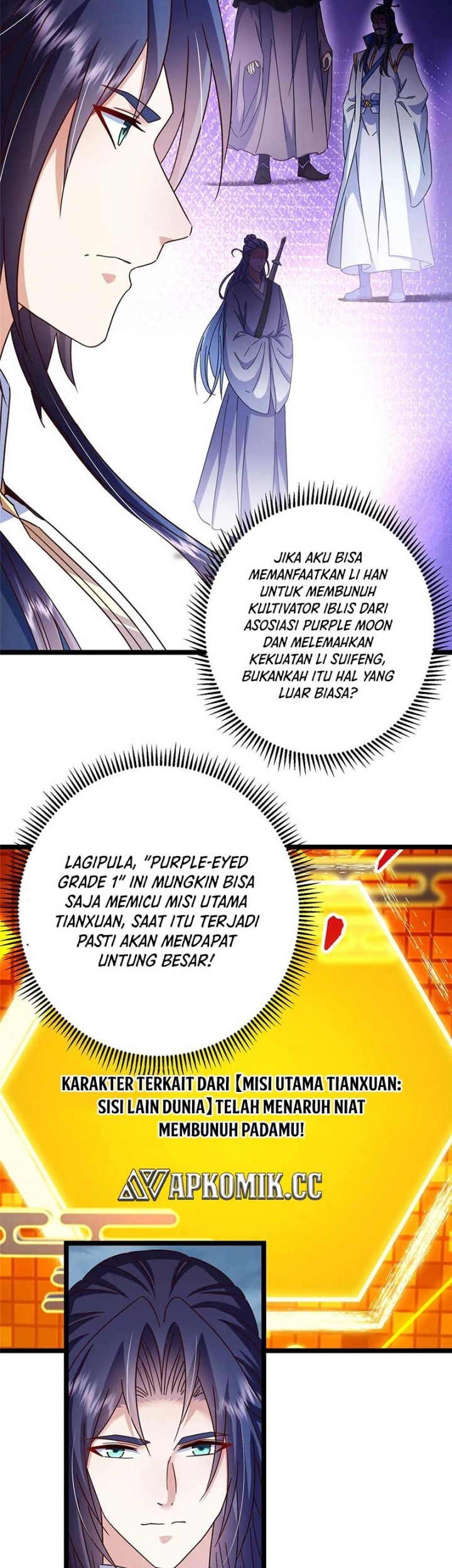 Keep A Low Profile, Sect Leader Bab 504 halaman 8