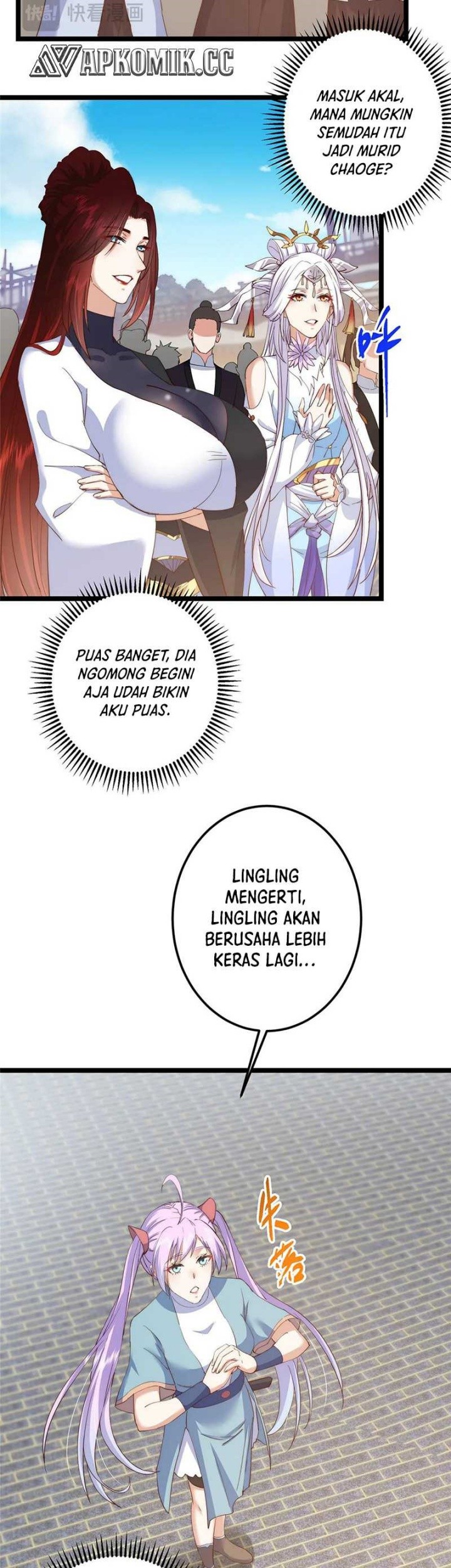 Keep A Low Profile, Sect Leader Bab 512 halaman 18