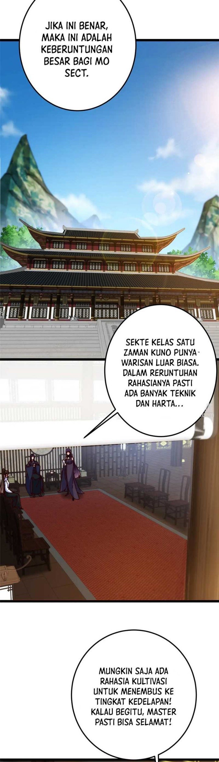 Keep A Low Profile, Sect Leader Bab 512 halaman 34