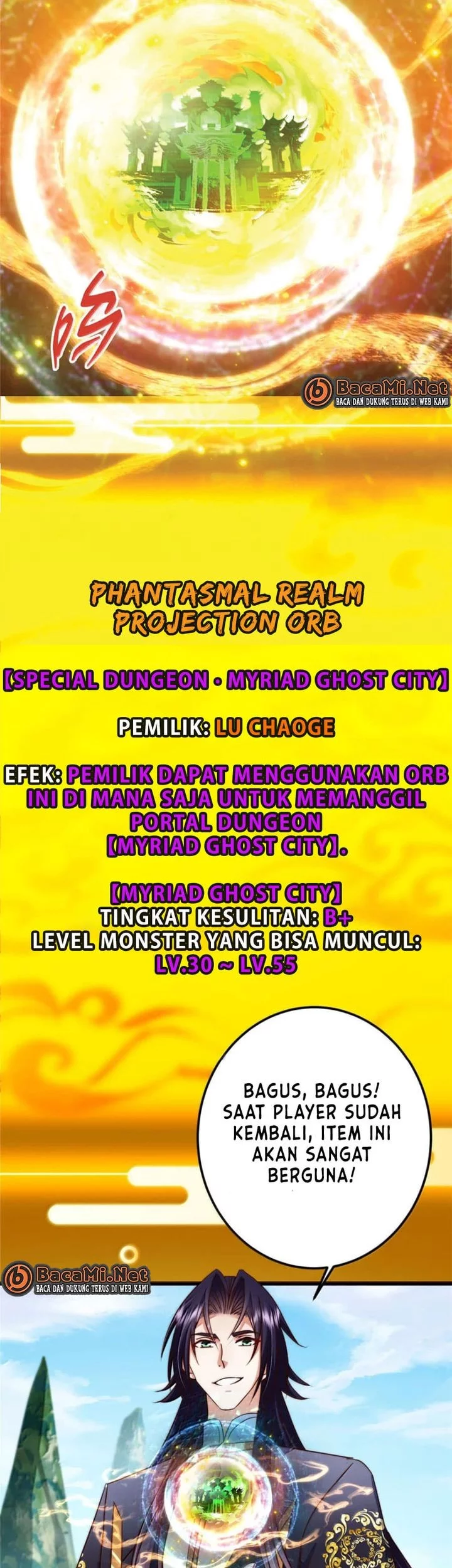 Keep A Low Profile, Sect Leader Bab 558 halaman 11
