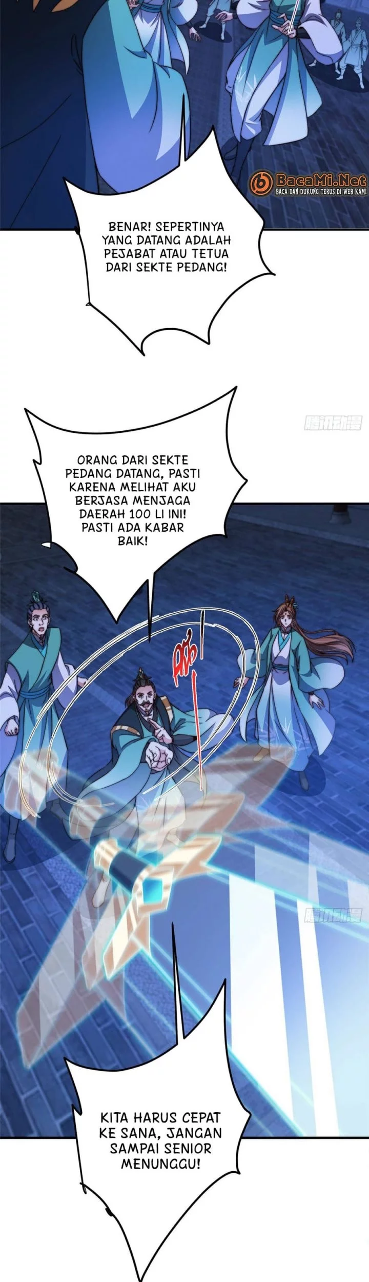 Keep A Low Profile, Sect Leader Bab 570 halaman 15