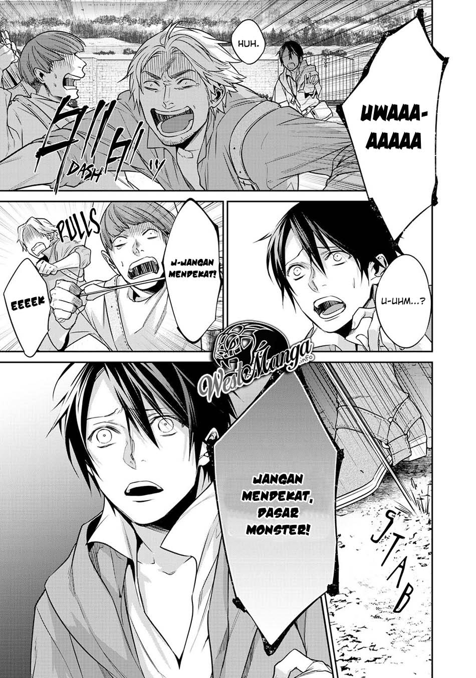 Kekkaishi e no Tensei Bab 09 halaman 27