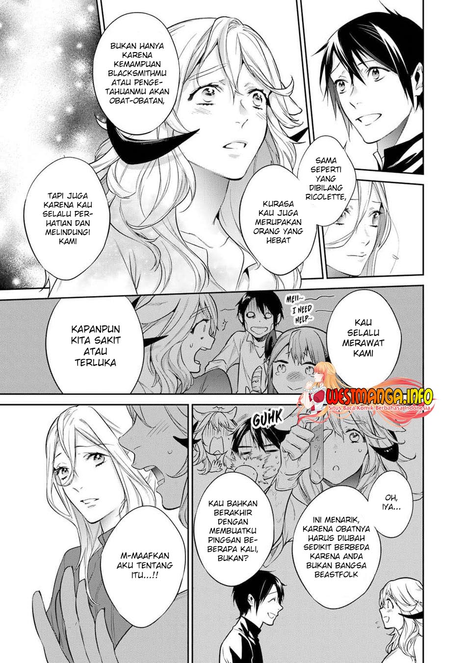 Kekkaishi e no Tensei Bab 32 halaman 9