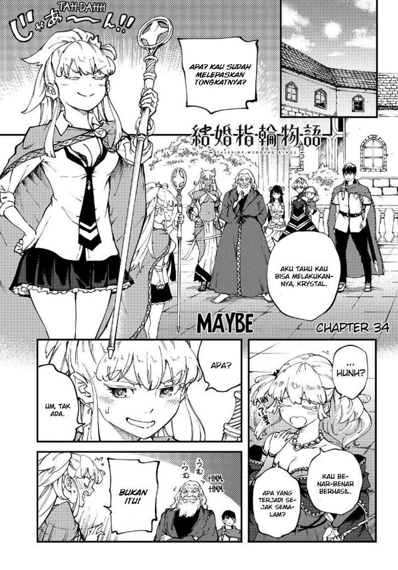 Kekkon Yubiwa Monogatari Bab 34 halaman 4
