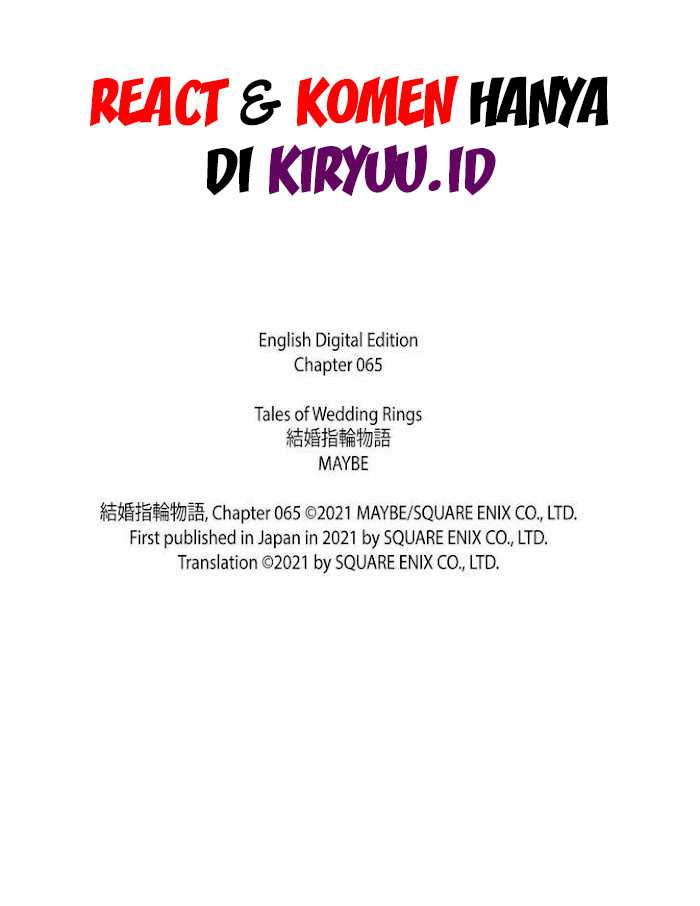 Kekkon Yubiwa Monogatari chapter 65 halaman 34
