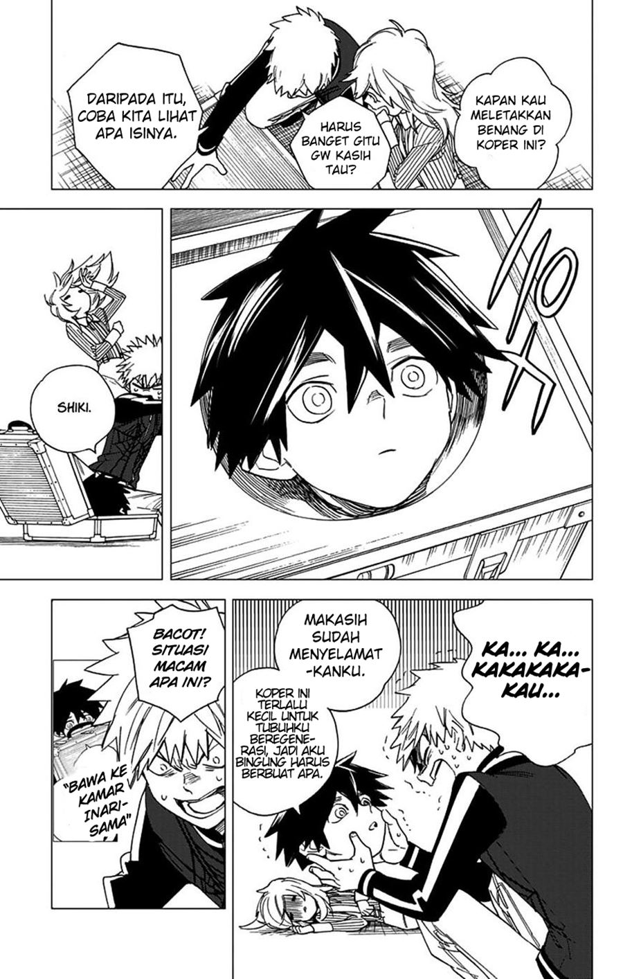 Kemono Jihen Bab 04.2 halaman 13