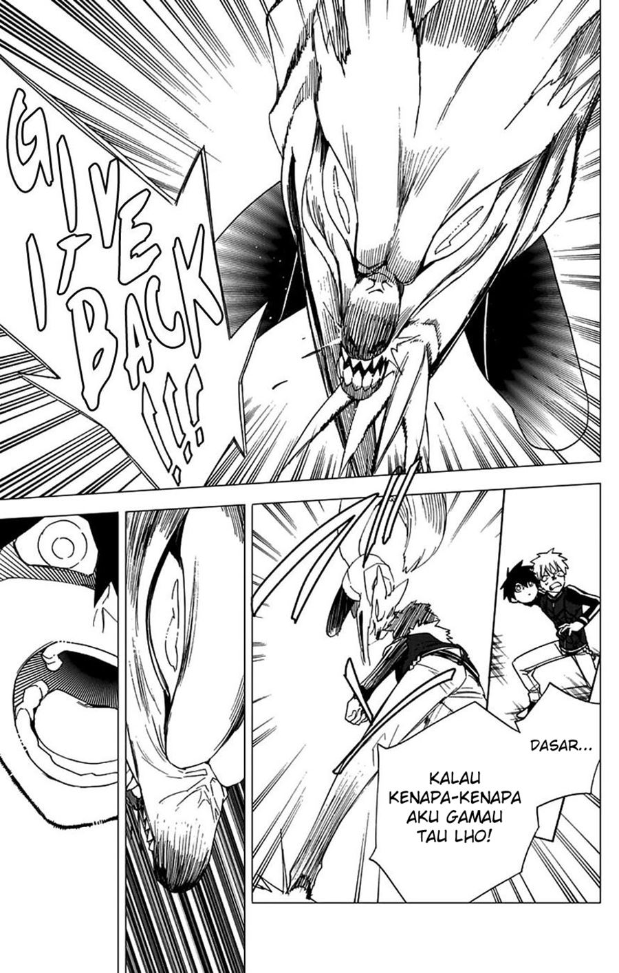 Kemono Jihen Bab 04.2 halaman 17