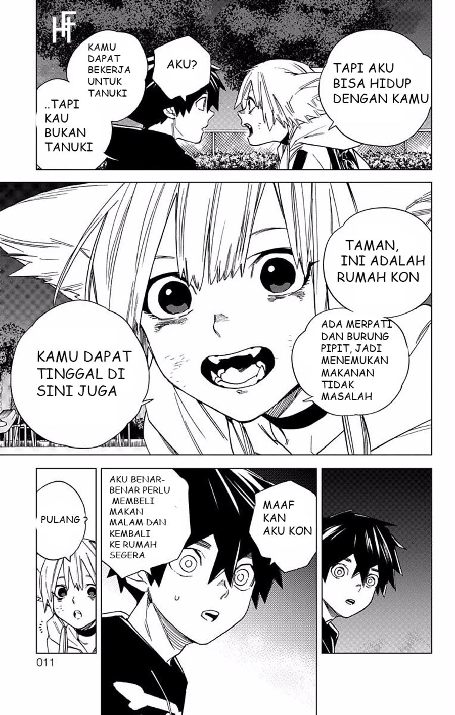 Kemono Jihen chapter 08 halaman 9