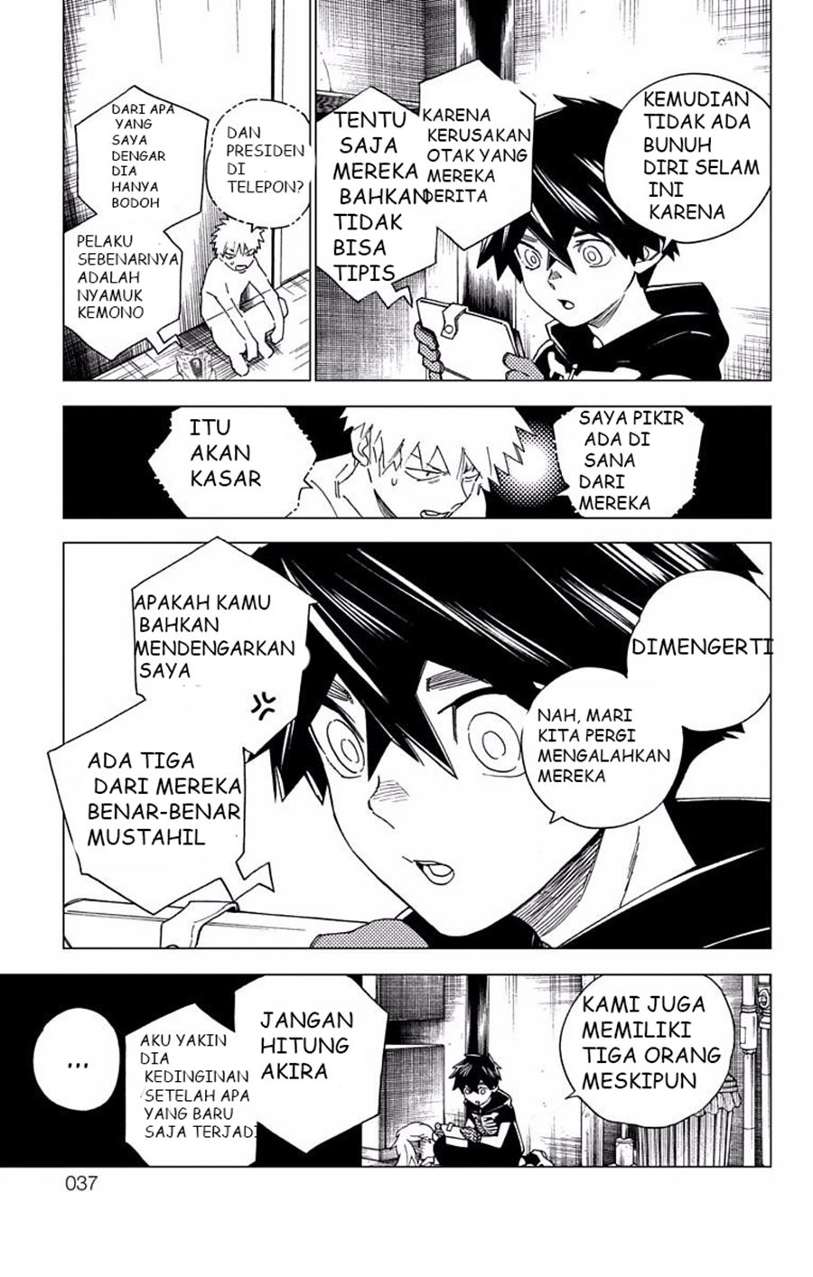 Kemono Jihen chapter 08 halaman 34