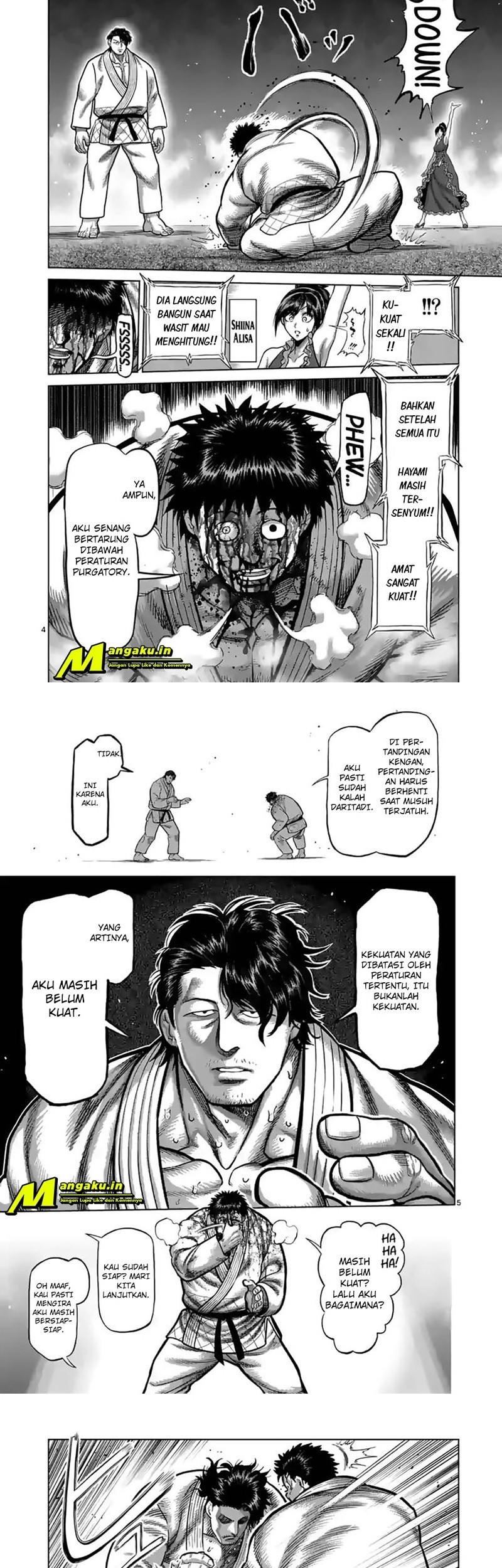 Kengan Omega chapter 100 halaman 3