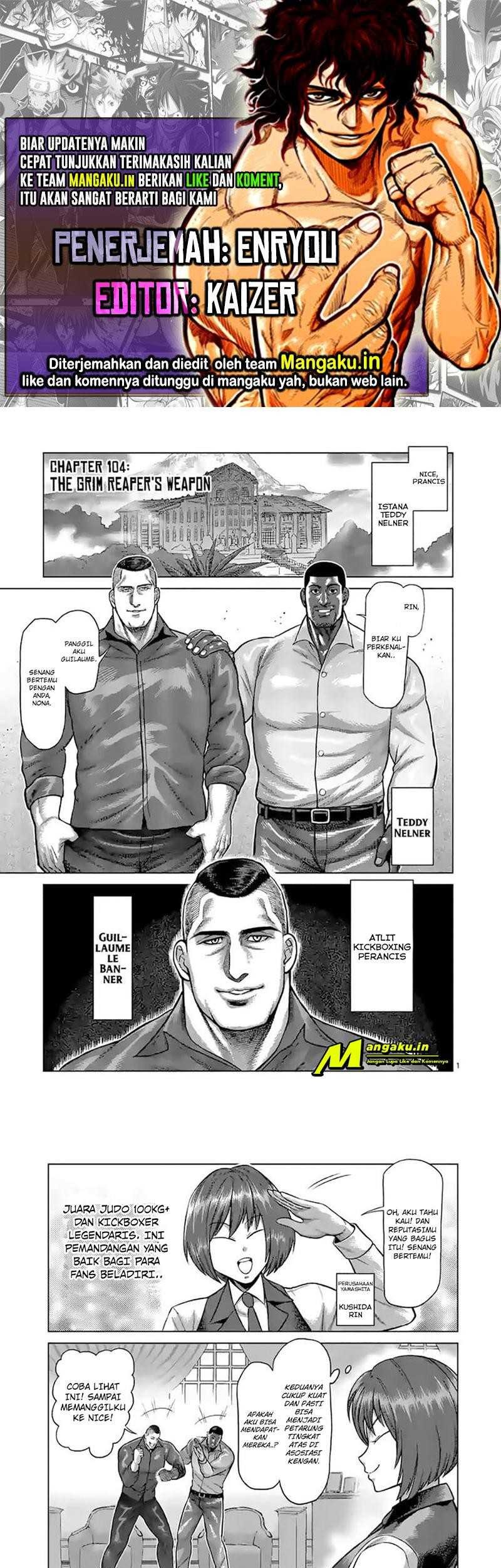 Kengan Omega chapter 104 halaman 1