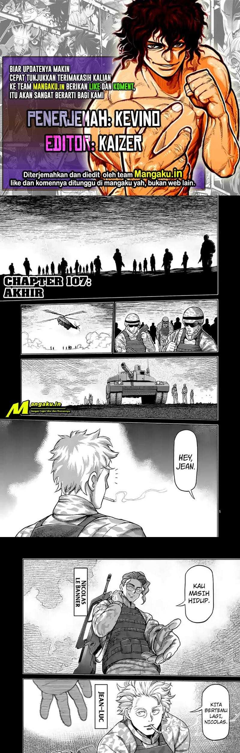 Kengan Omega chapter 107 halaman 1