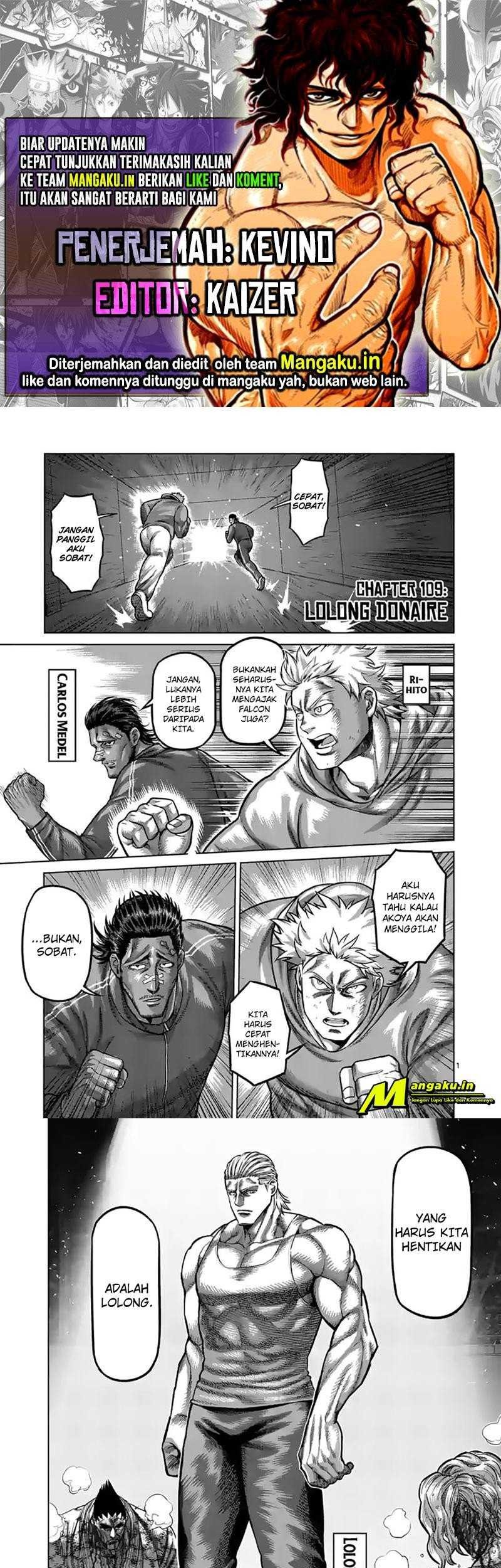 Kengan Omega chapter 109 halaman 1