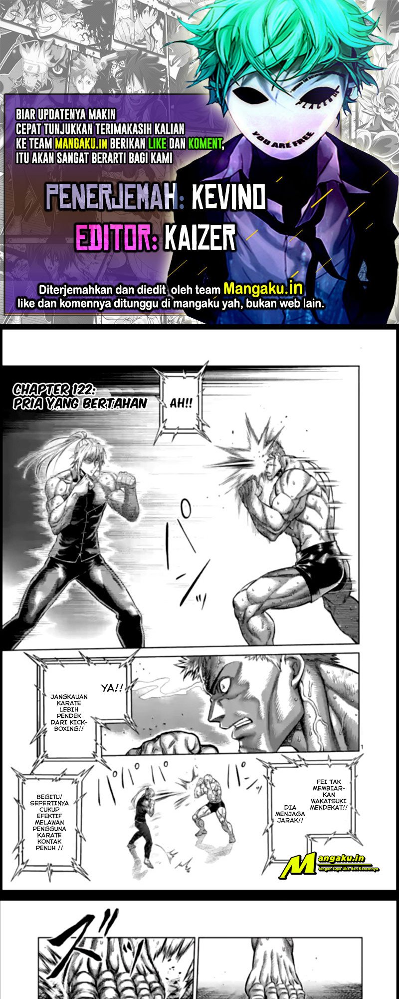 Kengan Omega chapter 122 halaman 1