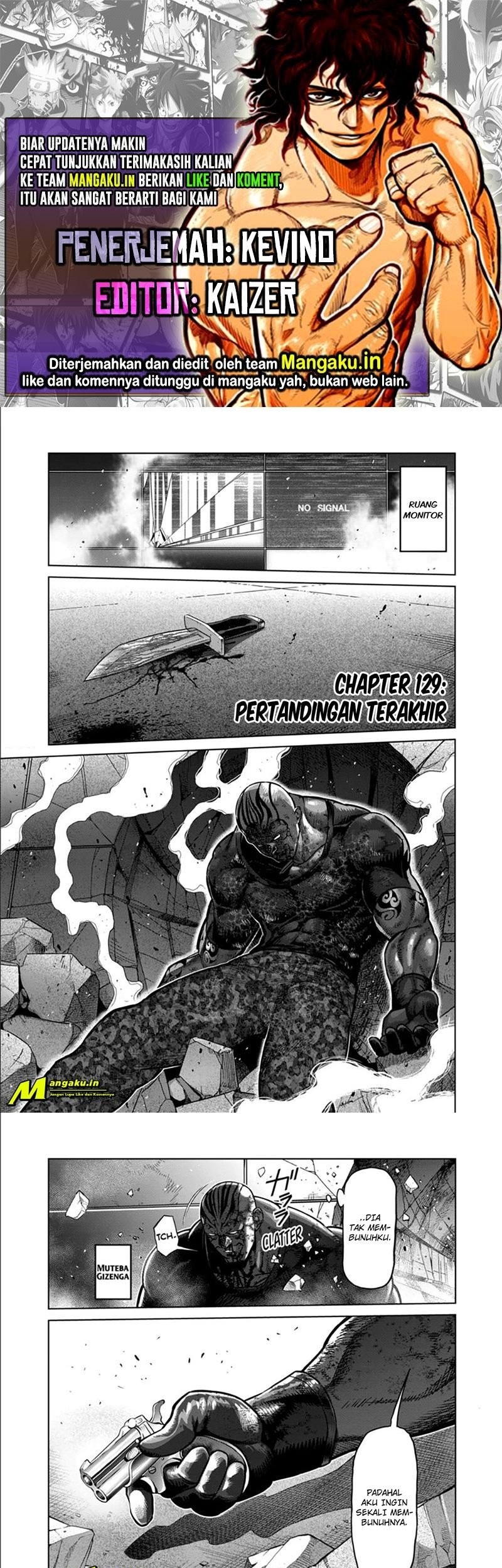 Kengan Omega chapter 129 halaman 1