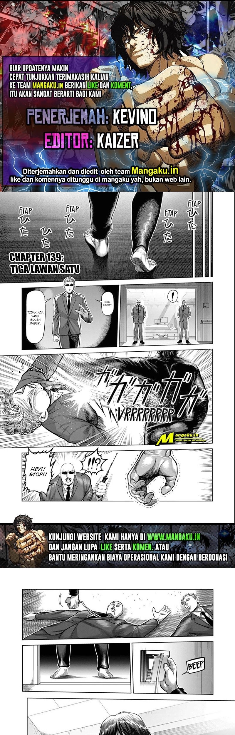 Kengan Omega chapter 139 halaman 1