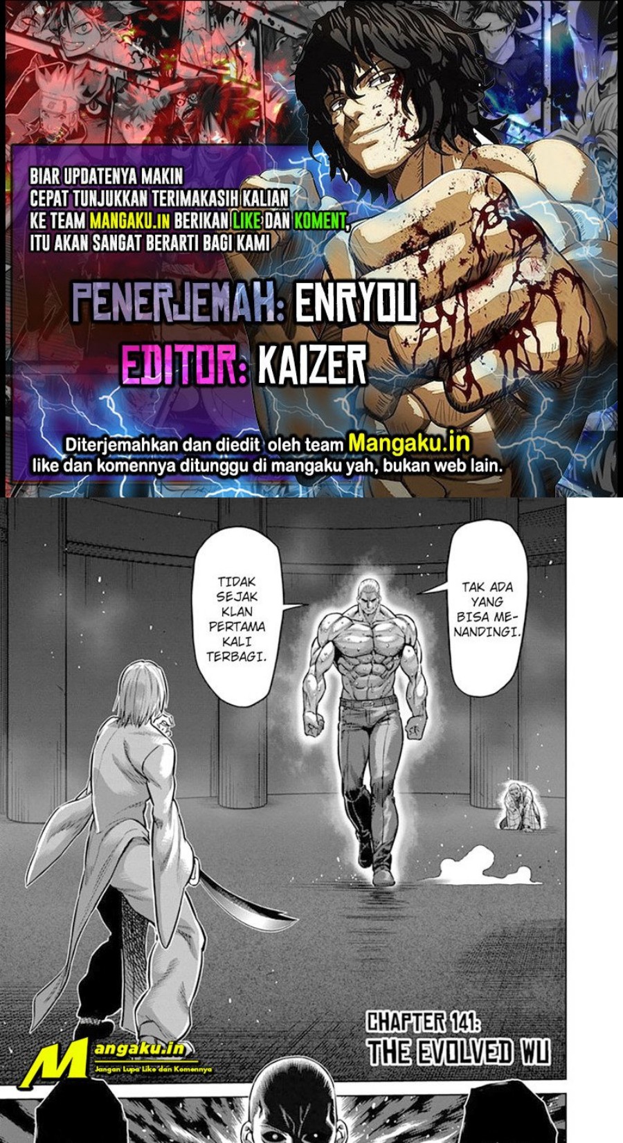 Kengan Omega chapter 141 halaman 1